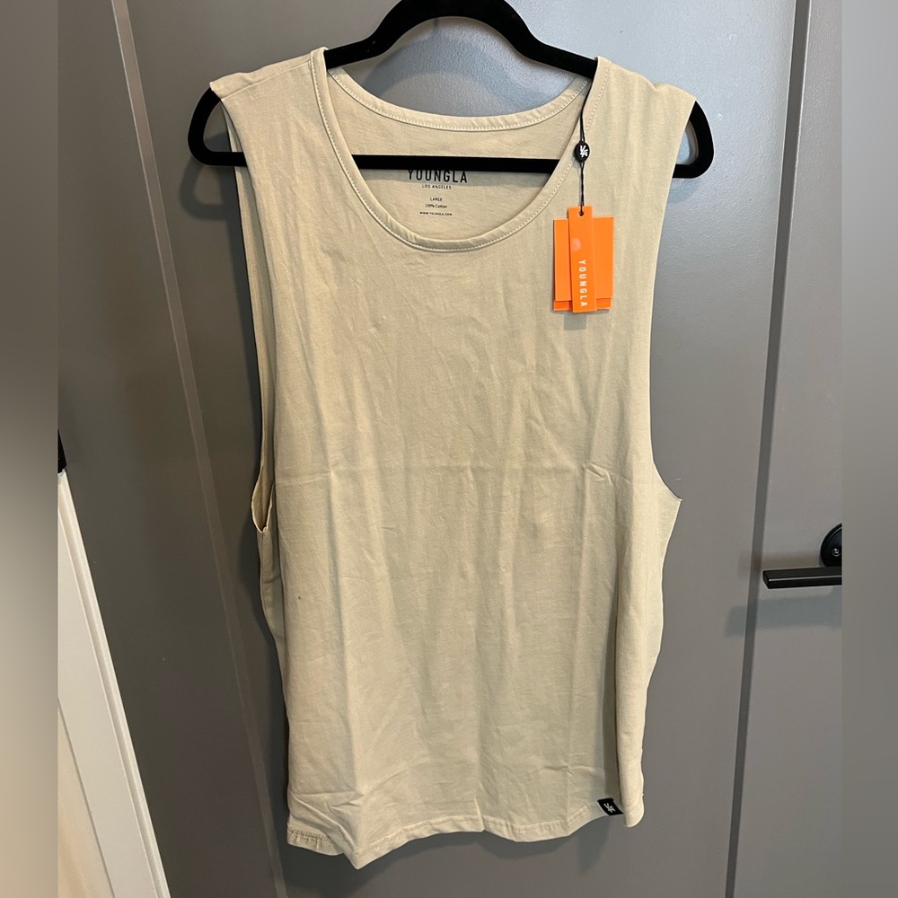YoungLA Elongated Tank Tops for Men 308
